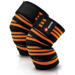 knee wraps Orange