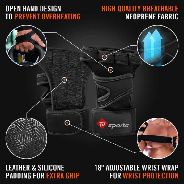 tj pro gloves black