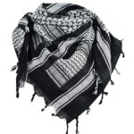 Black & White Shemagh Scraf