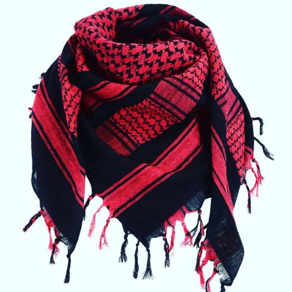 Black & Red Shemagh Scraf Black & Red Shemagh Scraf