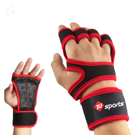 tj pro gloves Red