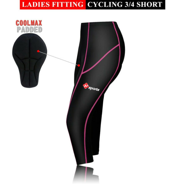 padded shorts pink