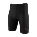 Men's black padded cycling shorts by TJ Sports
