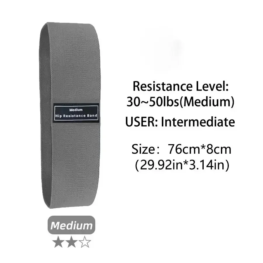 P3 Fabric Resistance Hip Bands Grey