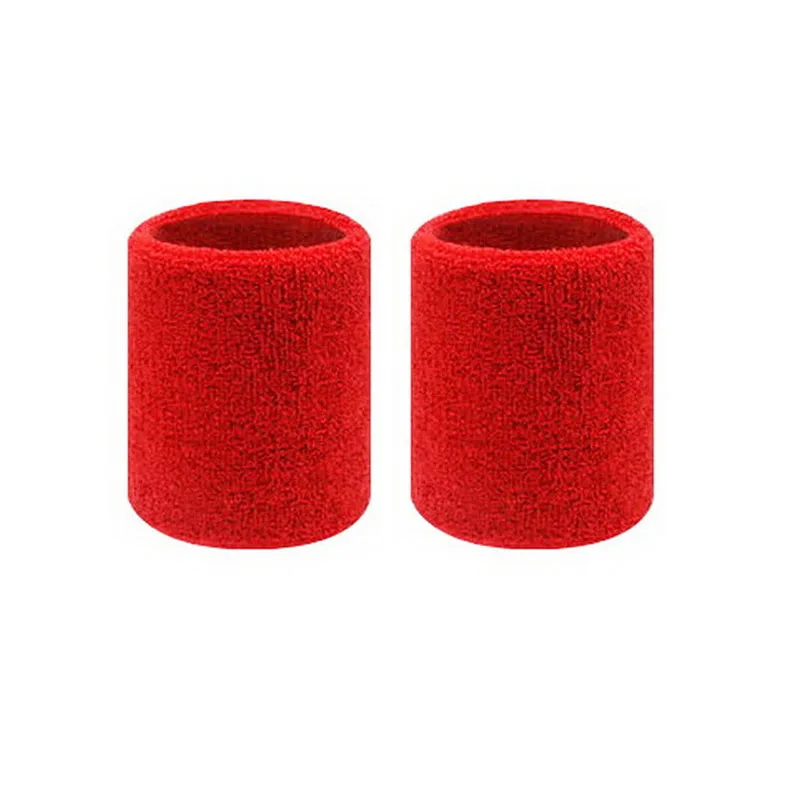 P4 Sports Wristbands 2-Pack Black