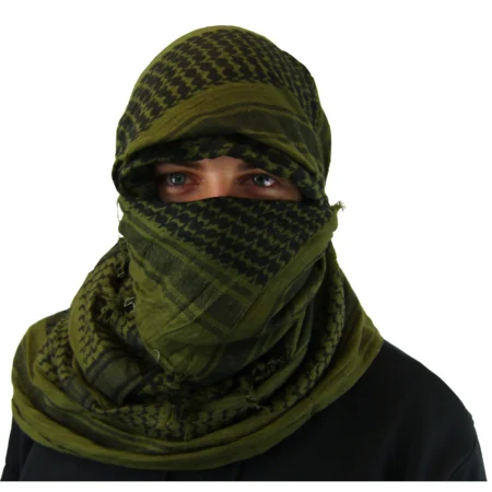 Green Shemagh Tactical Desert Scarf